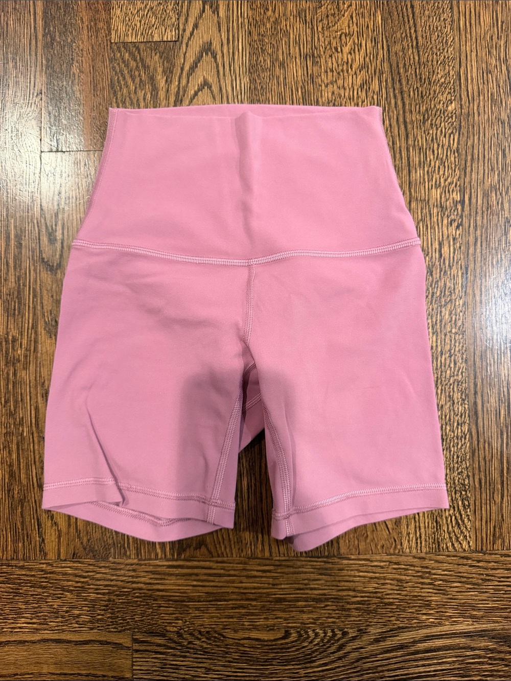 lululemon athletica High-Rise Rose Pink Bike Shorts